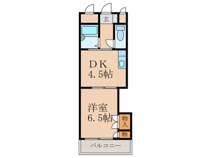 間取り図 正雀グランドハイツ北