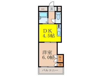 間取図 正雀グランドハイツ北