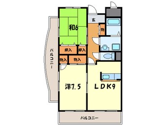 間取図 メイデンビル