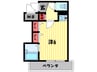 サンライフ東花園 1Rの間取り