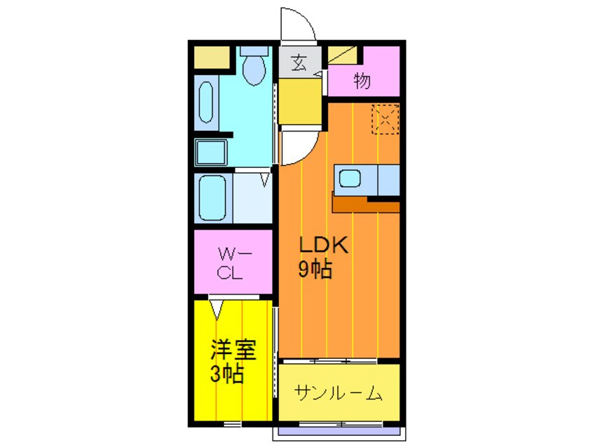 間取図 ナイル良Ⅱ