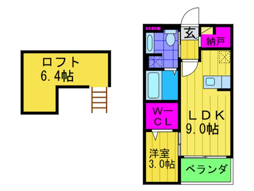 間取図 ナイル良Ⅱ