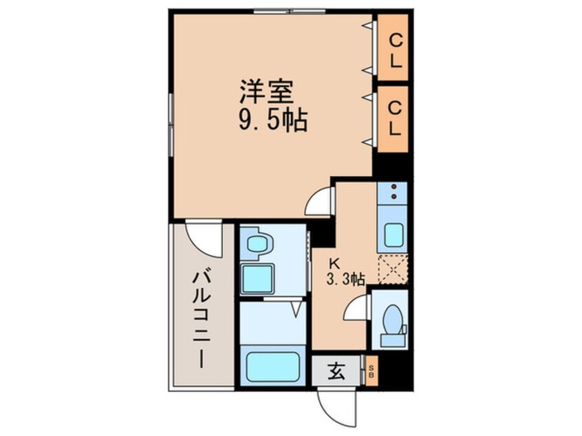 間取図 グローパレス小路part1