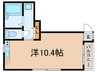 エスティーマンション 1Rの間取り