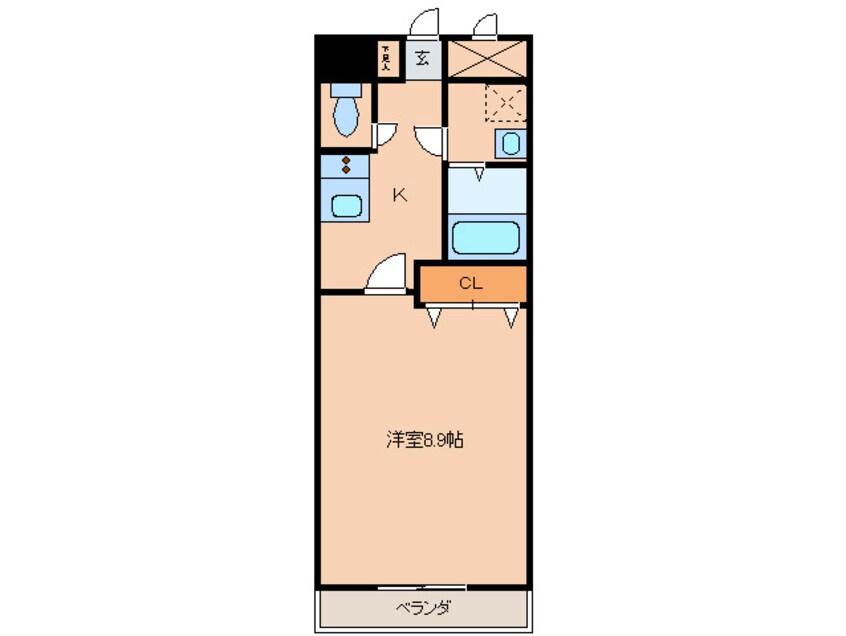 間取図 ベルトピア下松