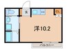 サンヴェルデ西宮 1Rの間取り