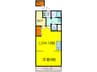 香里カーサヒル 1LDK+Sの間取り
