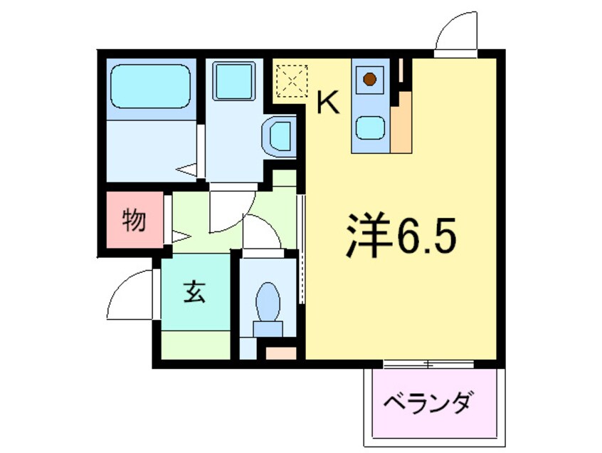 間取図 ルナピエナ本山中町