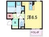 ルナピエナ本山中町 1Rの間取り