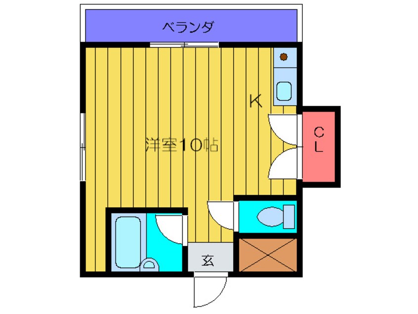 間取図 第２エスケイビル