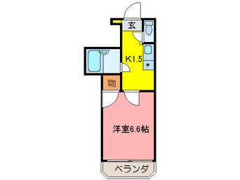 間取図 第３モン・セ・リバア