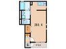 タウンハウス南塚口 1Rの間取り