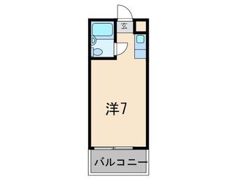 間取図 ドルム芦屋川