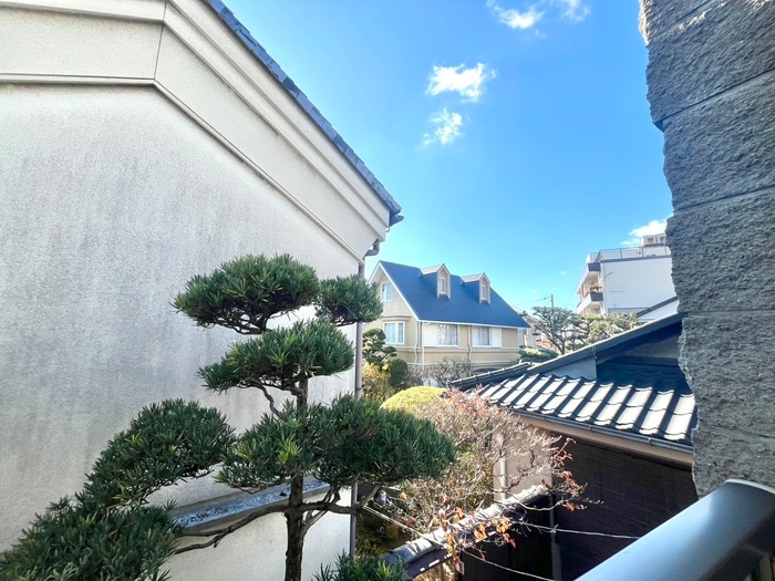 室内からの展望 ドルム芦屋川