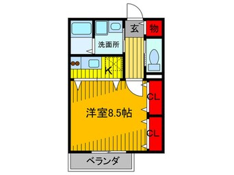 間取図 グランド－ル池島