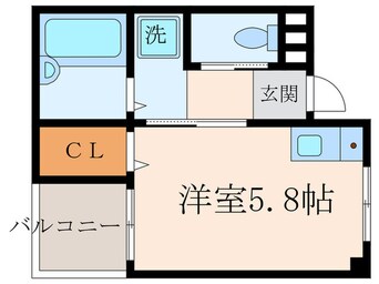 間取図 ロングアイランド尼崎