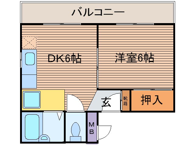 間取り図 Ｂ・Ｂフラッツ