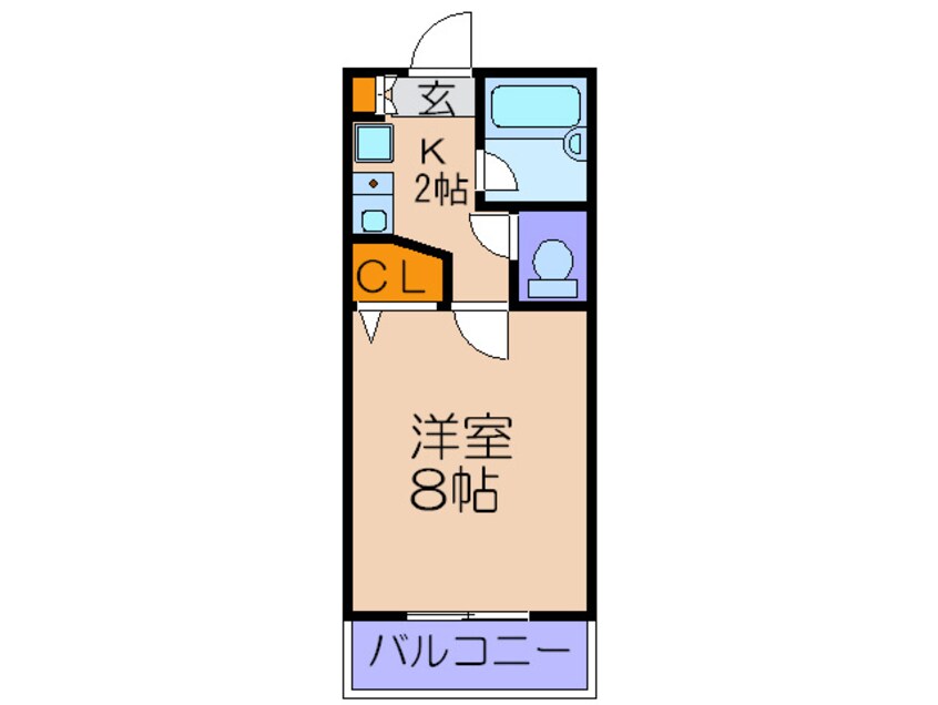 間取図 リバティー堀内