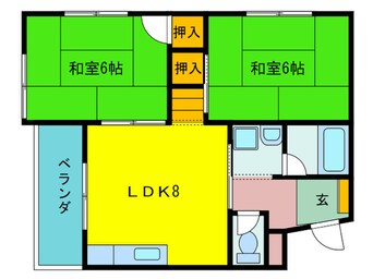 間取図 日之出ビレッジ20