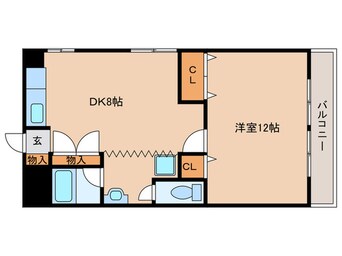 間取図 カルフールⅠ