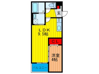 間取図 リベルテ大日