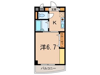 間取図 本山ヤングパレス