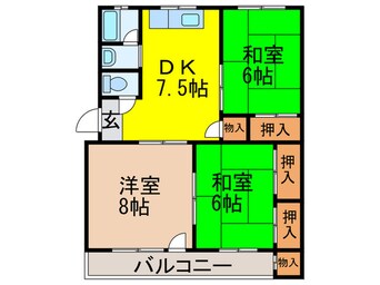 間取図 エンターレジデンス熊内