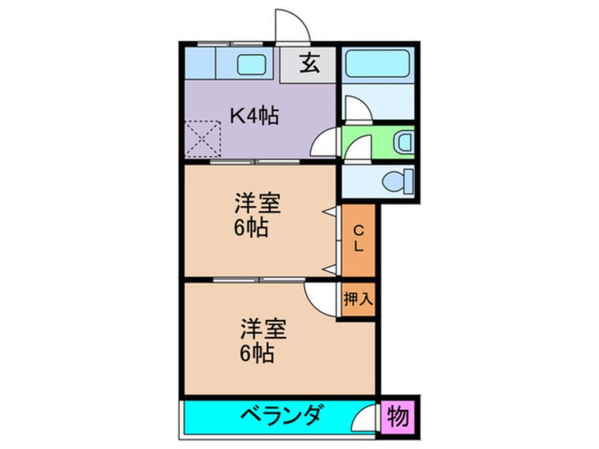 間取図 元町マンション