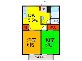 間取図 光南ガーデンハイツⅡ