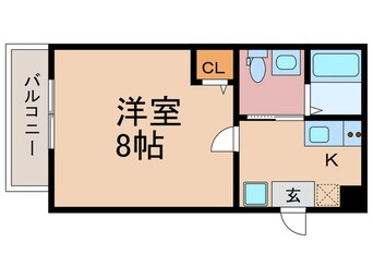 間取図 フラッティ堀川高辻