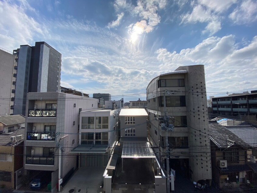 室内からの展望 フラッティ堀川高辻
