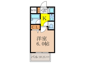 間取図 エスティライフ新大阪(803)