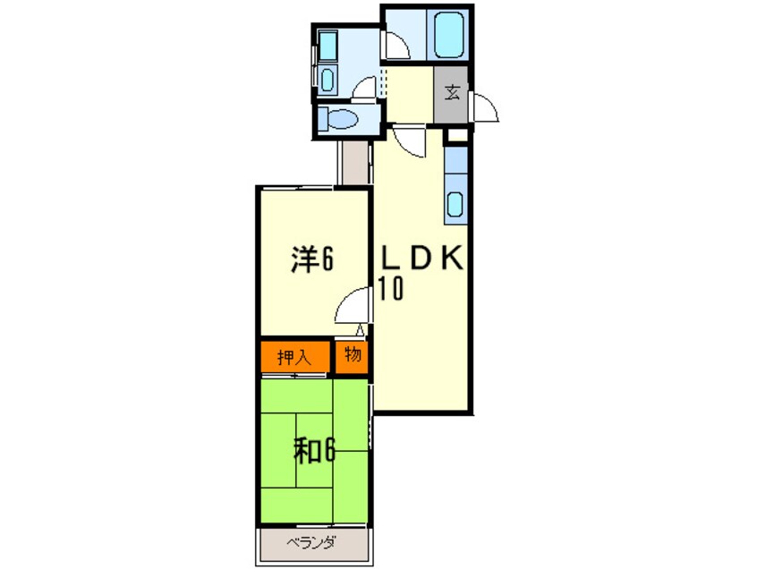 間取図 シティライフ西宮