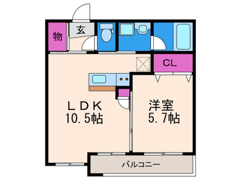間取図 Maison de 雅