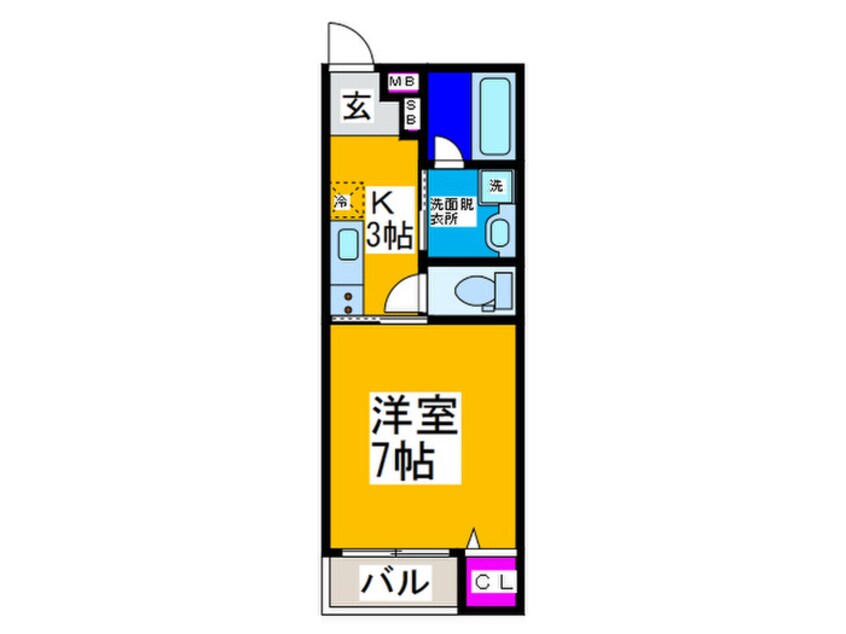 間取図 エム・ステージ平野本町