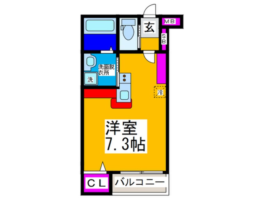 間取図 エム・ステージ平野本町