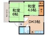 陳ビル 2DKの間取り