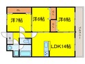 レーヴメゾン羽衣の間取図