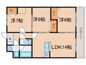 レーヴメゾン羽衣の間取図