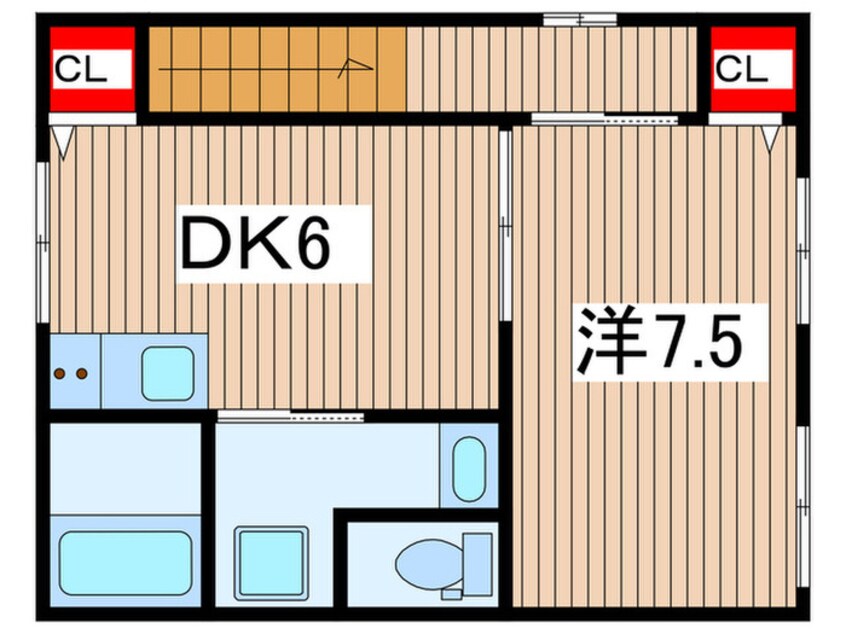 間取図 ハイツ北田