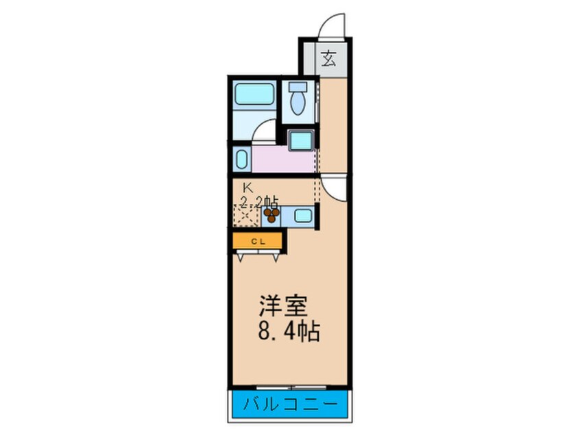 間取図 アルグラッド吉野
