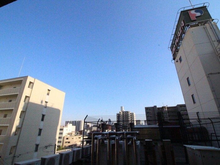 室内からの展望 サンシャイン竜神橋