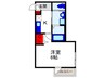 エスパシオ本町 1Kの間取り