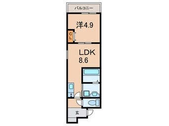 間取図 仮)フジパレス御崎公園Ⅱ番館