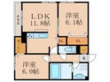 Maison　de　Espoir豊里の間取図