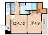 仮)フジパレス御崎公園Ⅲ番館 1DKの間取り