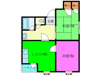間取図 ロ－レックスマンション