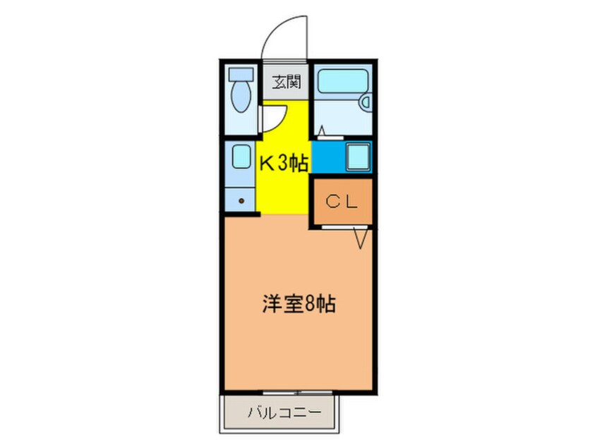 間取図 ツインステ－ジ川西