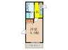 パークヒルズ新大阪ｗｉｌｌ 1Kの間取り