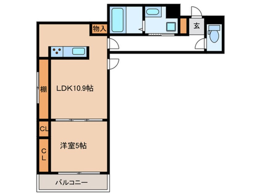 間取図 LaMaison大田町